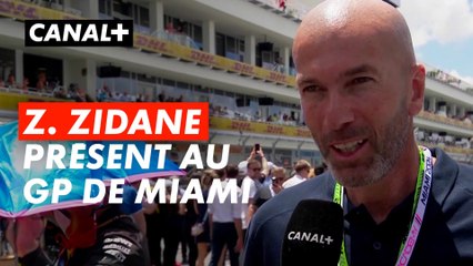 Zinédine Zidane présent au Grand Prix de Miami - F1