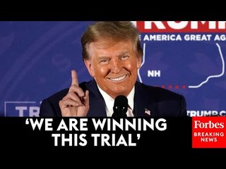 Donald Trump Expresses Confidence About Outcome Of NYC Hush Money Trial