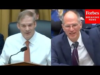 'You're Allowed To Say Stupid Things, Right?': Jim Jordan Questions Witness About The 1st Amendment