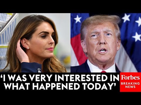 BREAKING NEWS: Trump Speaks With The Press After Hope Hicks Testifies In Hush Money Trial