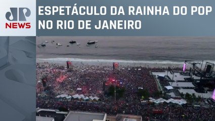 Público começa a chegar em Copacabana para show de Madonna