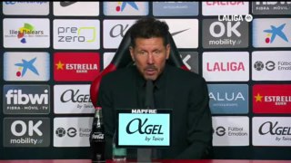 Rueda de prensa de Simeone tras el Mallorca 0 Atlético 1