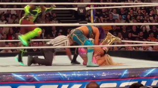 Bayley vs Tiffany Stratton vs Naomi - WWE Backlash highlights