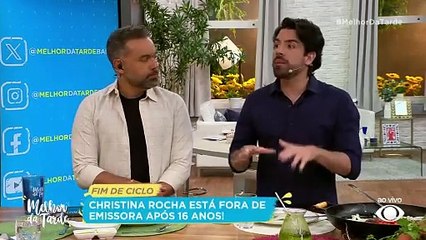 Christina Rocha deixa SBT após 16 anos |Melhor da Tarde