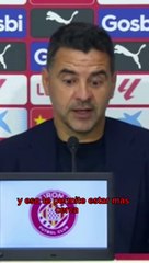 Míchel: "El siguiente paso es ganar un título con el Girona"