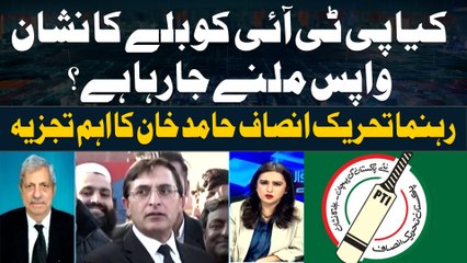 Is PTI going to regain bat symbol? Hamid Khan's Analysis