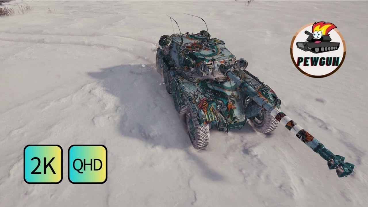 PANHARD EBR 105 戰車極速狂歡！ | 8 kills 7.7k dmg | world of tanks |  @pewgun77 ​