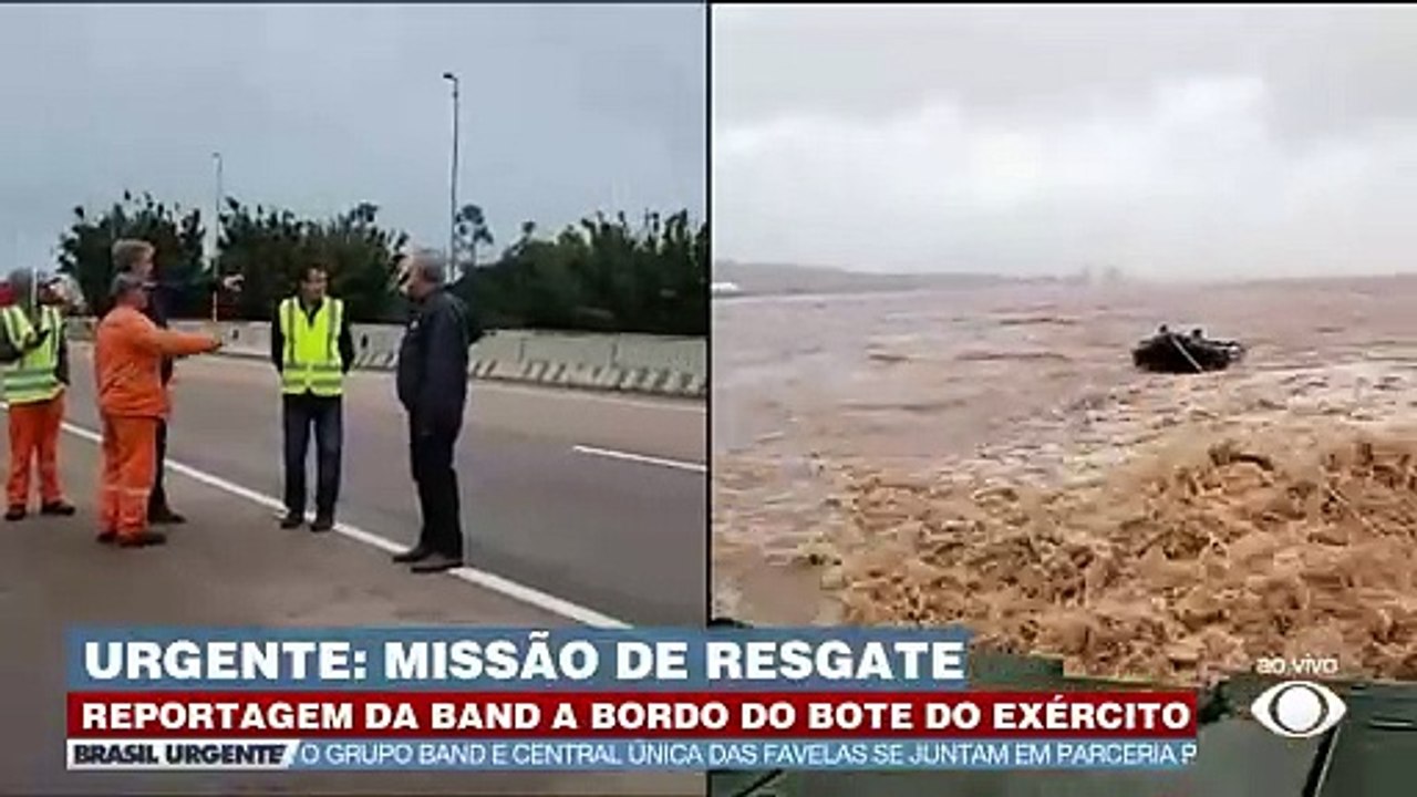 RS: Missões de resgate não param em meio a trag...