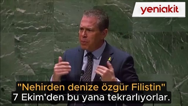 BM kürsüsü hiç böyle kirletilmemişti! Hamas'ın Harvard'da da olduğunu bilmiyorduk