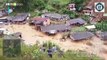 Una avalancha destruyó al menos 30 viviendas en Montebello, dejando más de 100 damnificados