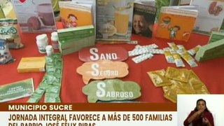 Miranda | Más de 500 familias del municipio Sucre son beneficiados con Jornada Integral