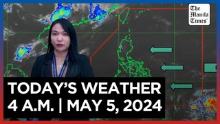 Today's Weather, 4 A.M. | May 5, 2024
