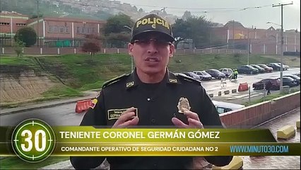 Capturados tres hombres tras robar a pasajeros de un bus del SITP en Ciudad Bolívar