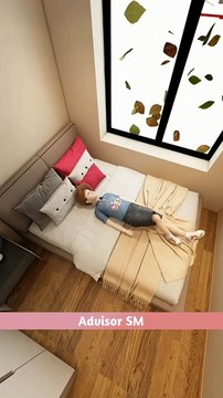 The boy built a luxury bedroom because he had trouble with the air _ 3d animation #shorts #animation