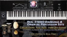 Korg Pa4X Pa3X Pa900 Greek Styles Stereo Darbukas