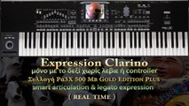 Korg Pa4X-Pa3X Expression Clarino