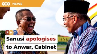 Sanusi apologises to Anwar, Cabinet for inappropriate remarks