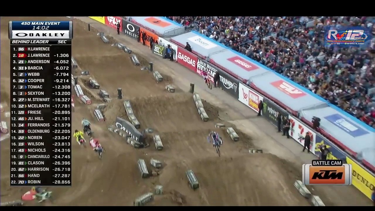 2024 AMA Supercross Denver 450 Main Event Vídeo Dailymotion