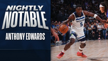 Anthony Edwards Shines with Career-High 43 Points in Playoff Win 🏀