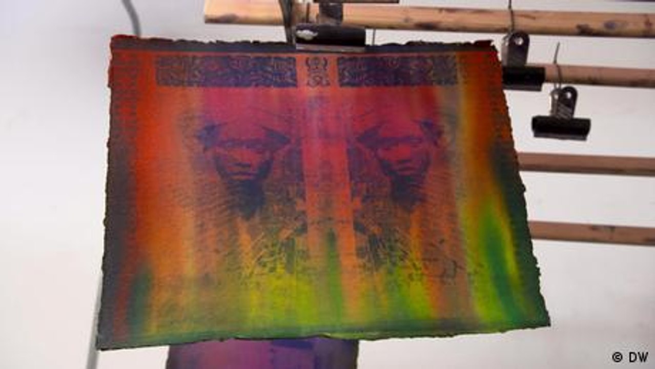 Kunst mit vollem Körpereinsatz