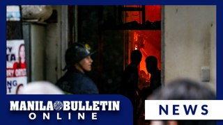 Fire hits commercial building in Ermita, Manila