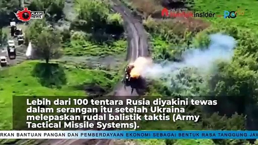 UKRAINA DIBERI 'LAMPU HIJAU UNTUK MENYERANG TARGET DI RUSIA