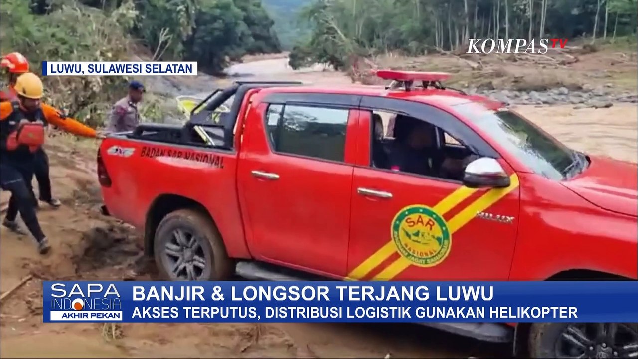 Pemkab Buka Posko Utama dan Dapur Umum untuk Pengungsi Banjir dan Longsor di Luwu