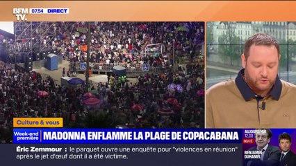 Madonna enflamme la plage de Copacabana au Brésil avec son concert XXL