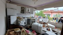 Evde tüp patlaması sonucu 1 kişi yaralandı