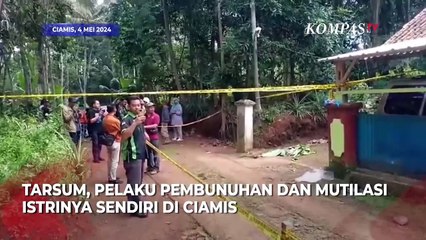 Kata-Kata Tarsum di Balik Jeruji Besi Usai Bunuh dan Mutilasi Istrinya di Ciamis