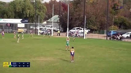 BFNL: Golden Square's Ricky Monti sells the candy and kicks a classy goal v Kangaroo Flat