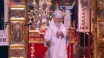 Celebrata la messa della Pasqua ortodossa nella Cattedrale di Mosca: presente anche Putin