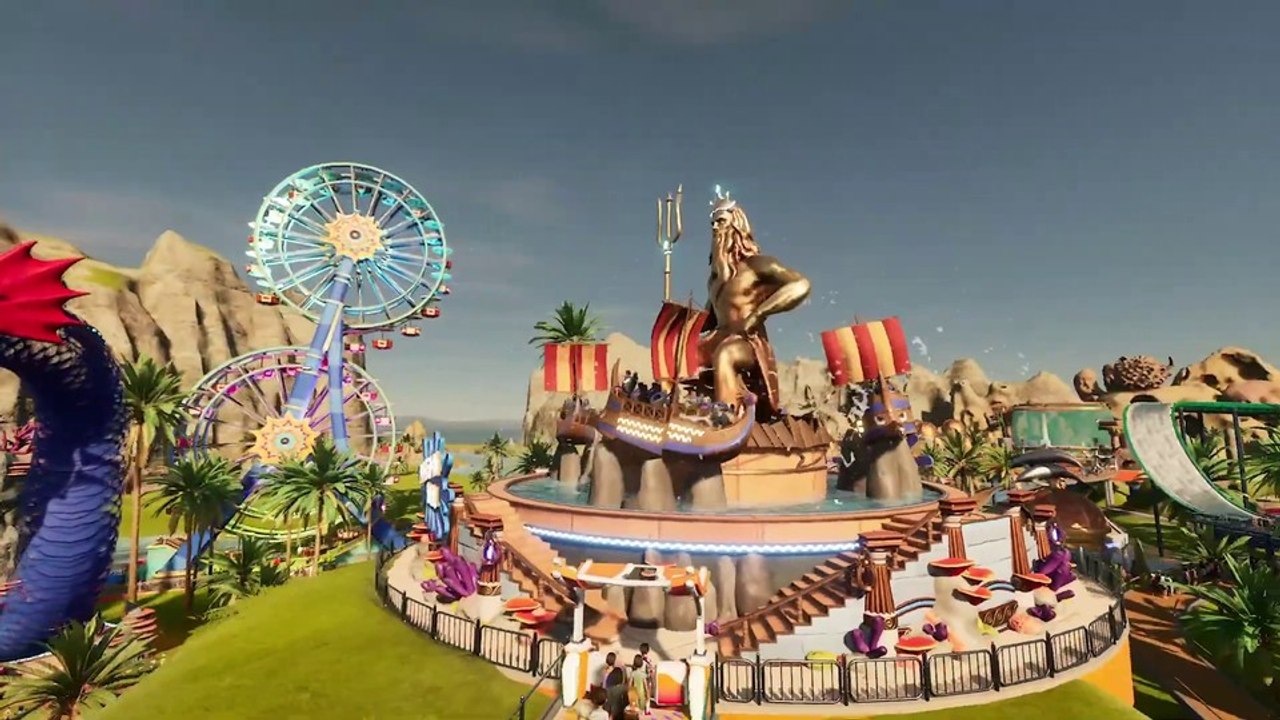 Park beyond - der rollercoaster-konkurrent lässt euch im dlc feucht-fröhliche wasserparks planen