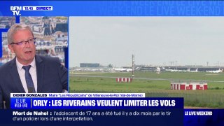 Didier Gonzales (maire LR de Villeneuve-le-Roi, une des communes qui subit le plus de nuisances aériennes): 