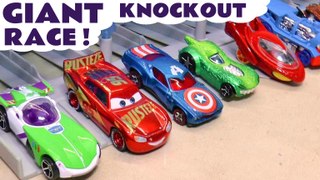 Disney Pixar cars Giant Knockout Racing Competition