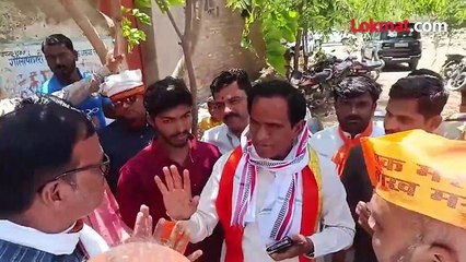 मराठा आक्रमक दानवेंना अडवलं सोबत कार्यकर्ते काय घडलं