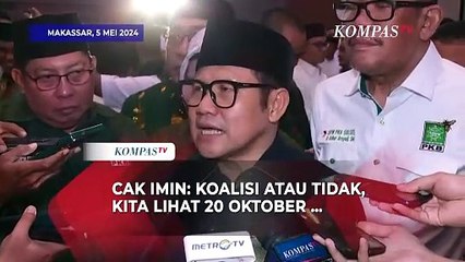 Download Video: Ketum PKB Cak Imin soal Potensi Gabung Koalisi Prabowo-Gibran: Kita Lihat 20 Oktober