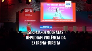 Sociais-democratas do SPD pronunciam-se contra a violência da extrema-direita