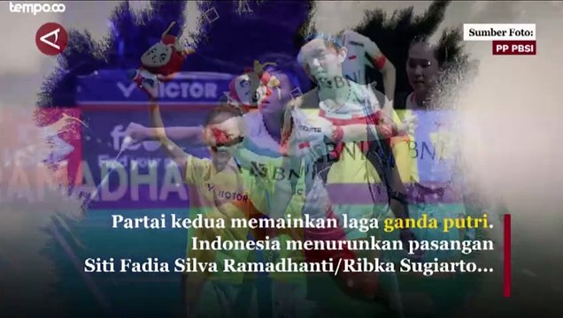 Final Piala Uber 2024, Tim Indonesia Kandas Ditekuk 0-3 dari China