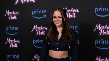 Krystyna Ursta attends the "Maxton Hall" premiere screening in Los Angeles