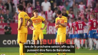 Barcelone - Xavi : “Je félicite le Real Madrid d'avoir remporté le championnat”