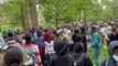 La Policía desaloja a los manifestantes propalestinos de la Universidad de Virginia.