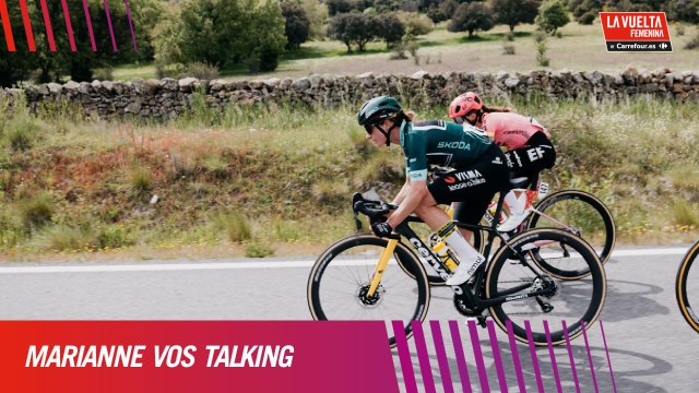 Marianne Vos talking - Stage 8 - La Vuelta Femenina 24 by Carrefour.es