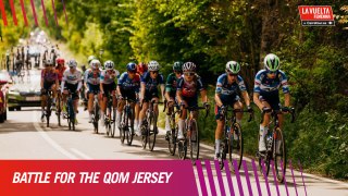 Battle for the QOM jersey - Stage 8 - La Vuelta Femenina 24 by Carrefour.es