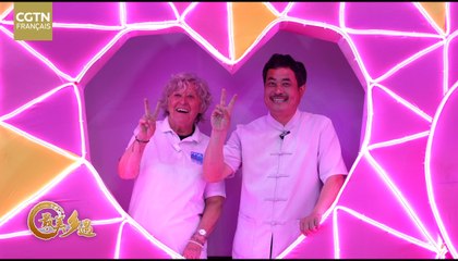 La ligne de cerf-volant relie la Chine et la France