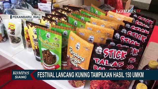 Gelaran Festival Lancang Kuning Tampilkan Hasil 150 UMKM