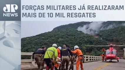 Forças Militares já realizaram mais de 10 mil resgates no RS