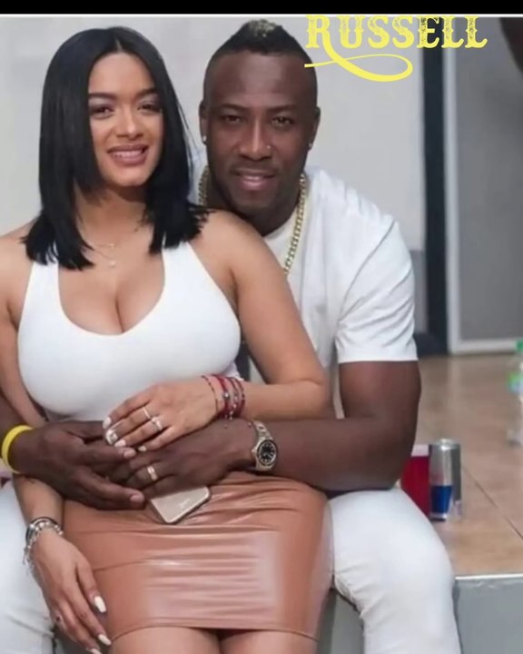 cute wife of andre russell is  whatsaap video #cricket #Shots