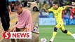 Football star Faisal suffers acid attack