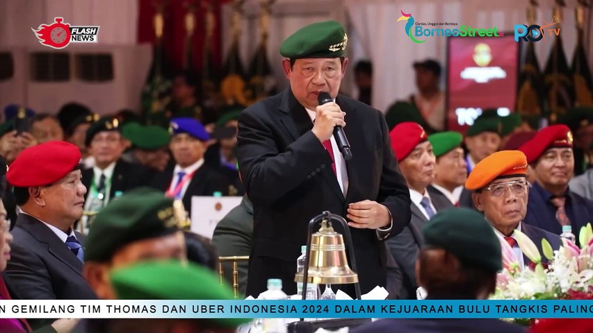 SBY Wakili Alumni Akabri, Doakan Prabowo Sukses Pimpin Bangsa